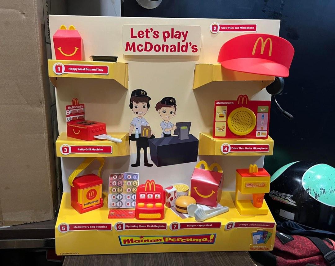 Lobang: New Happy Meal® Toys Let Your Child Role Plays A McDonald's Service Crew - 5