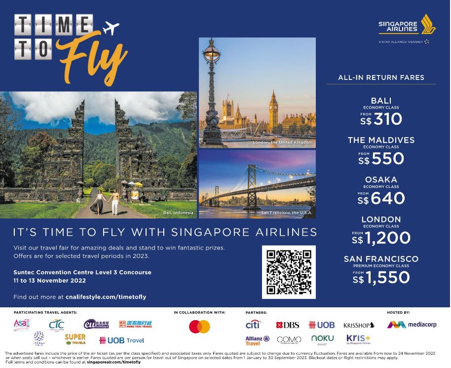 singapore airlines travel fest