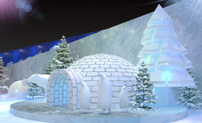 Lobang: 2,400 sqm winter playground with 4.5m ice slide at Bayfront Event Space from 1 Dec 22 - 1 Jan 23 - 1