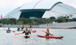 kayaking in Singapore