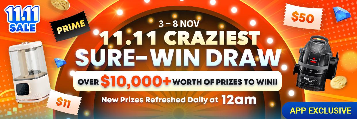 Lobang: ezbuy kickstarts 11.11 Craziest Sale with Xiaomi & Apple Lucky Draw, $300 worth of Vouchers for grabs + Up to 50% OFF Price Slash! - 29