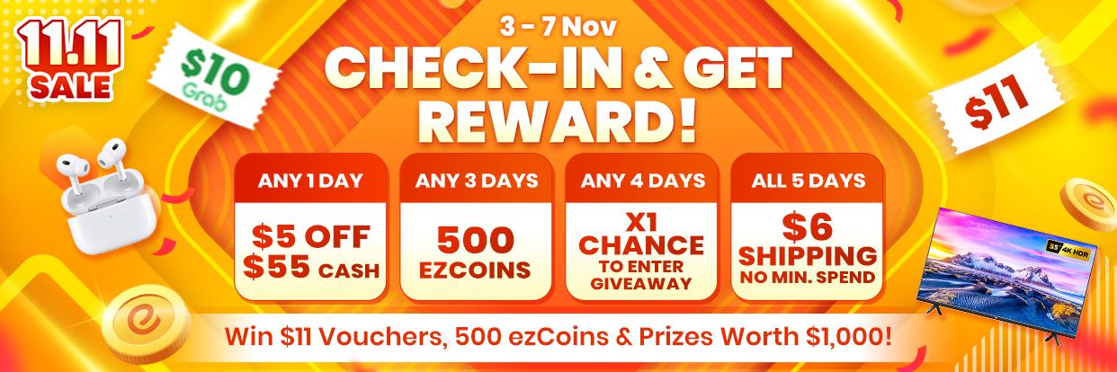 Lobang: ezbuy kickstarts 11.11 Craziest Sale with Xiaomi & Apple Lucky Draw, $300 worth of Vouchers for grabs + Up to 50% OFF Price Slash! - 31