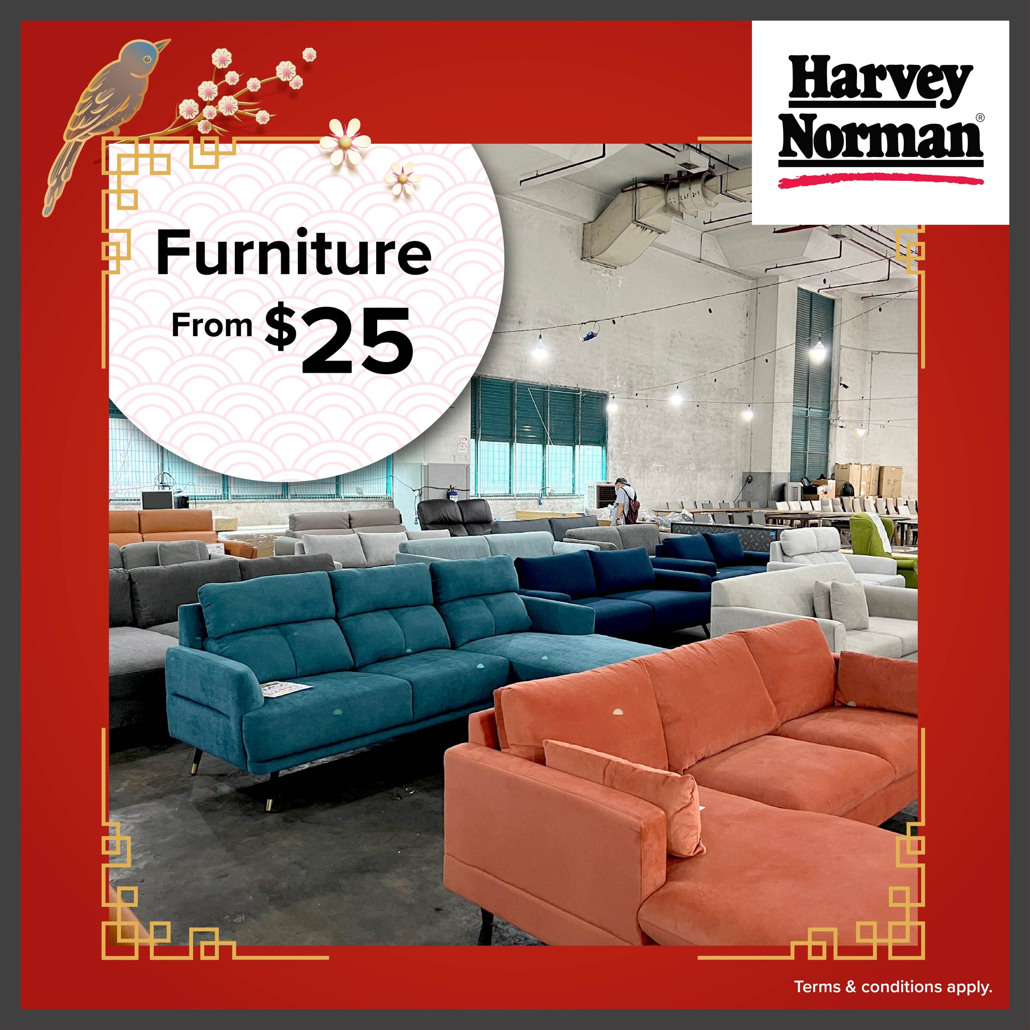 Lobang: Harvey Norman Warehouse Sale Has TVs from $188, Mattresses from $88, Furniture from $25 and more (6 - 8 Jan 23) - 7