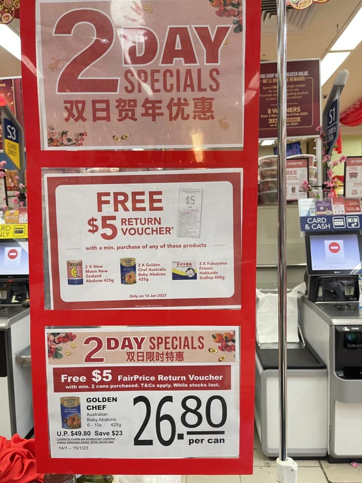 Lobang: FairPrice Has $28.50 New Moon NZ Abalone, $9.80 Coca Cola Carton, $19.80 Carlsberg 12s-Pack & more on 14 Jan 23 - 17