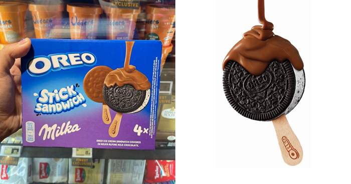 Lobang: Chocolate-coated OREO® ice cream stick sandwich now available at $12 a box - 1
