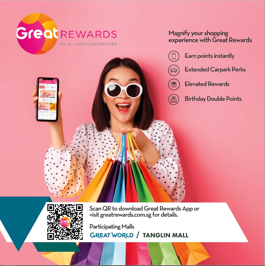 Lobang: This App Rewards You for Shopping at Great World And Tanglin Mall; Get S$5 Great Rewards e-Voucher, Free Parking & More - 3
