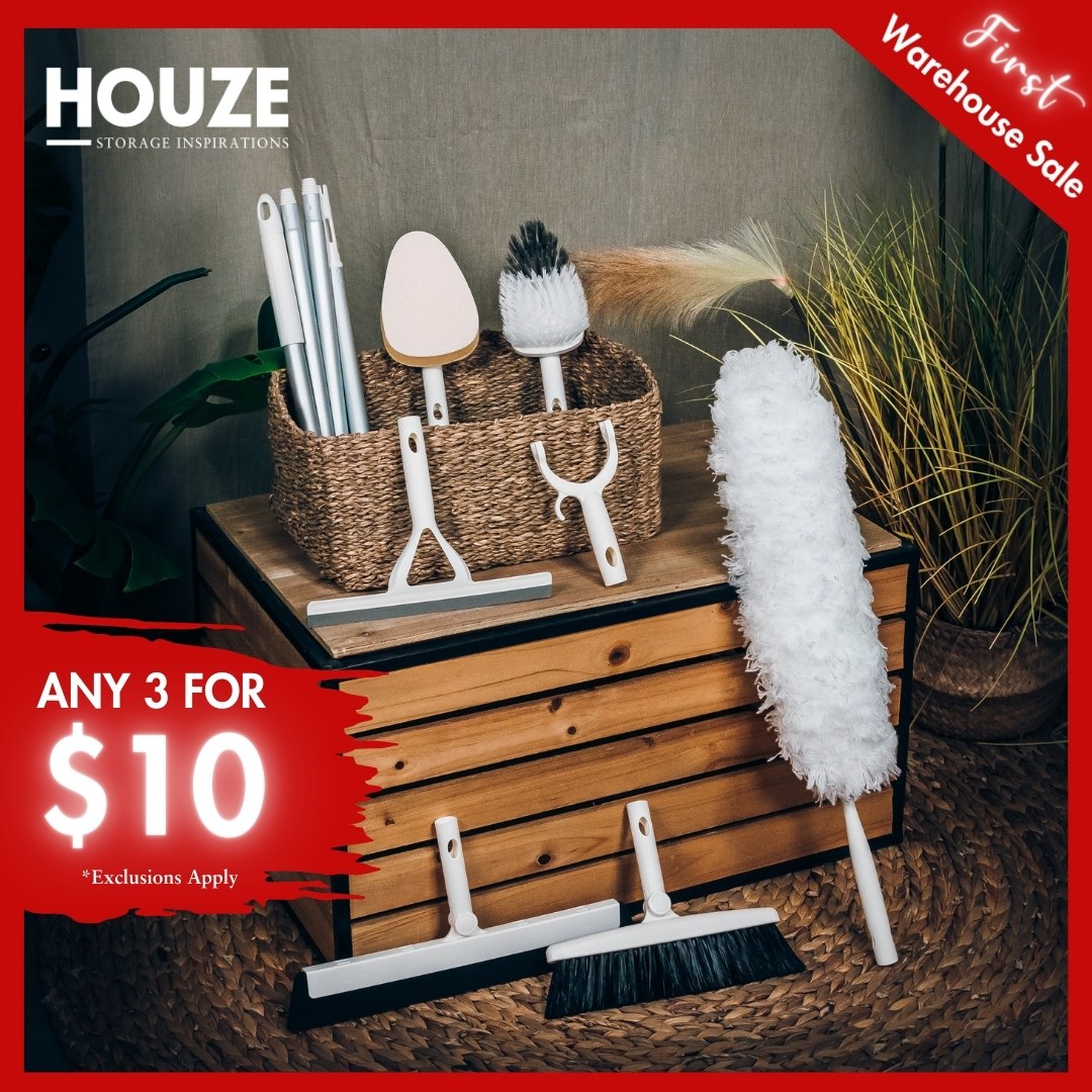 Lobang: HOUZE Warehouse Sale Has Up To 85% Off Household Supplies From 10 - 12 Feb 23, Price Starts From $1 - 28