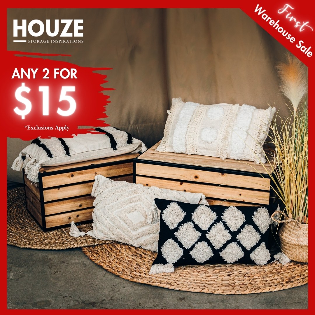 Lobang: HOUZE Warehouse Sale Has Up To 85% Off Household Supplies From 10 - 12 Feb 23, Price Starts From $1 - 36