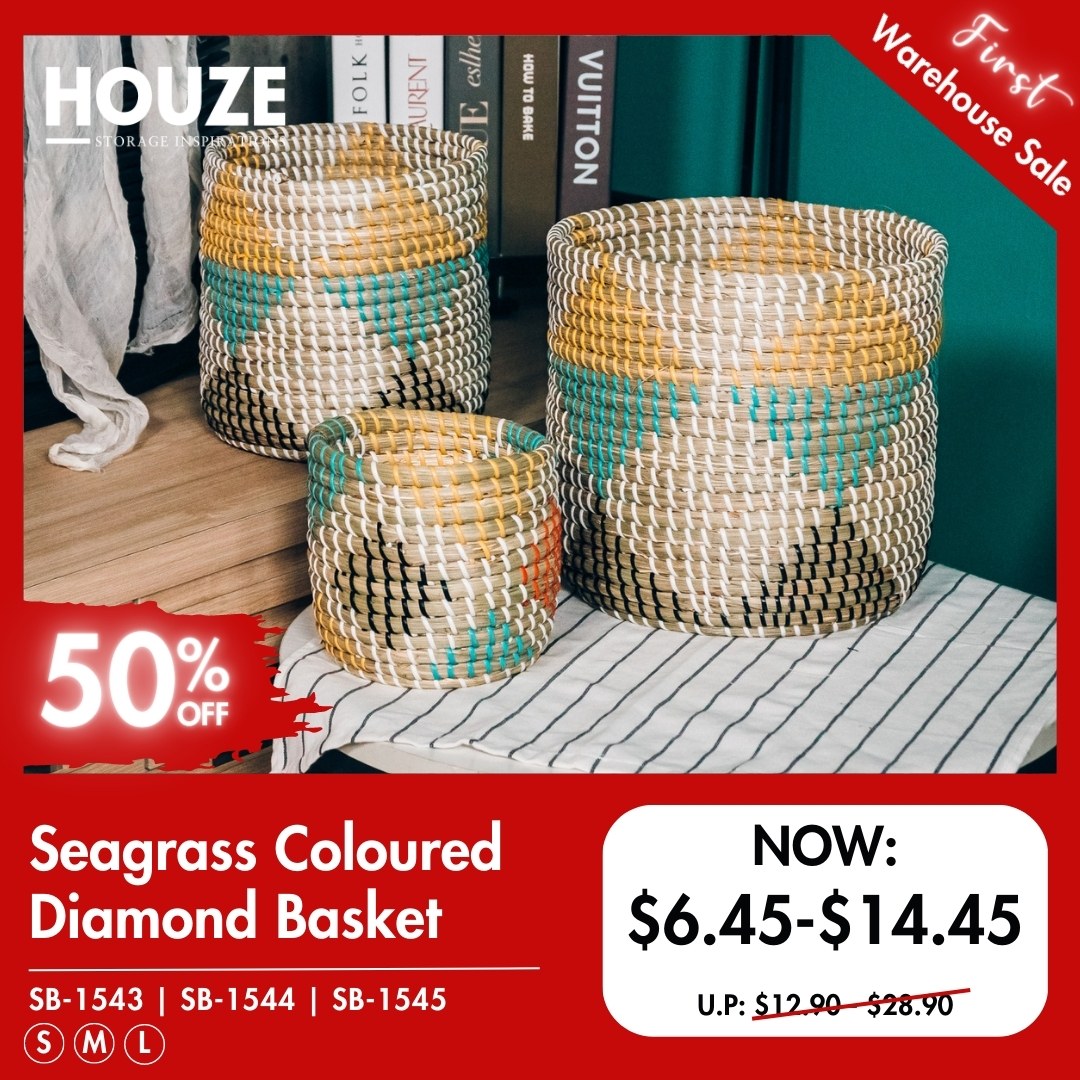 Lobang: HOUZE Warehouse Sale Has Up To 85% Off Household Supplies From 10 - 12 Feb 23, Price Starts From $1 - 20