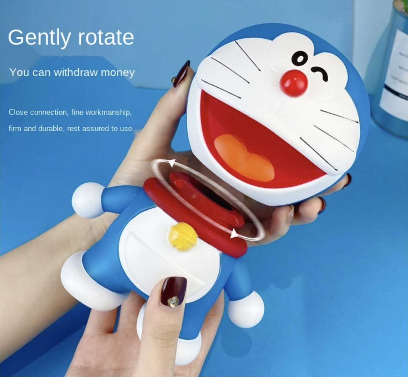Lobang: 7-Eleven Has Doraemon Travel Figurines And Doraemon Piggy Bank - 7