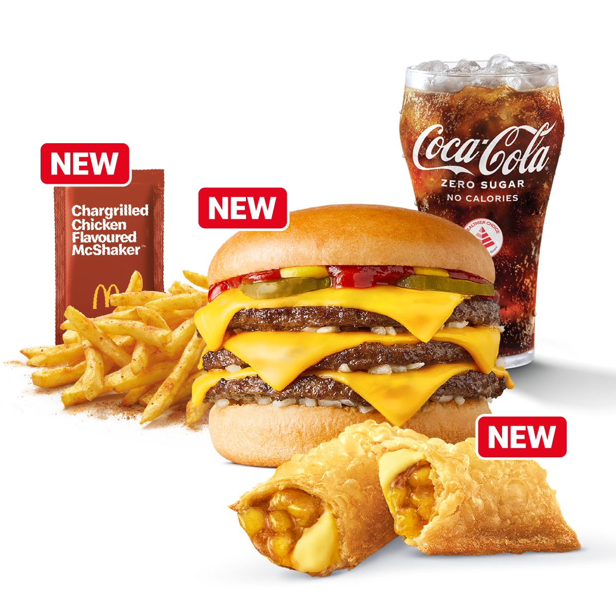 Lobang: McDonald’s Singapore unveils new, Limited-Time Only Triple Cheeseburger from 2 Mar 2023 - 5