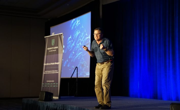 a man giving a speech