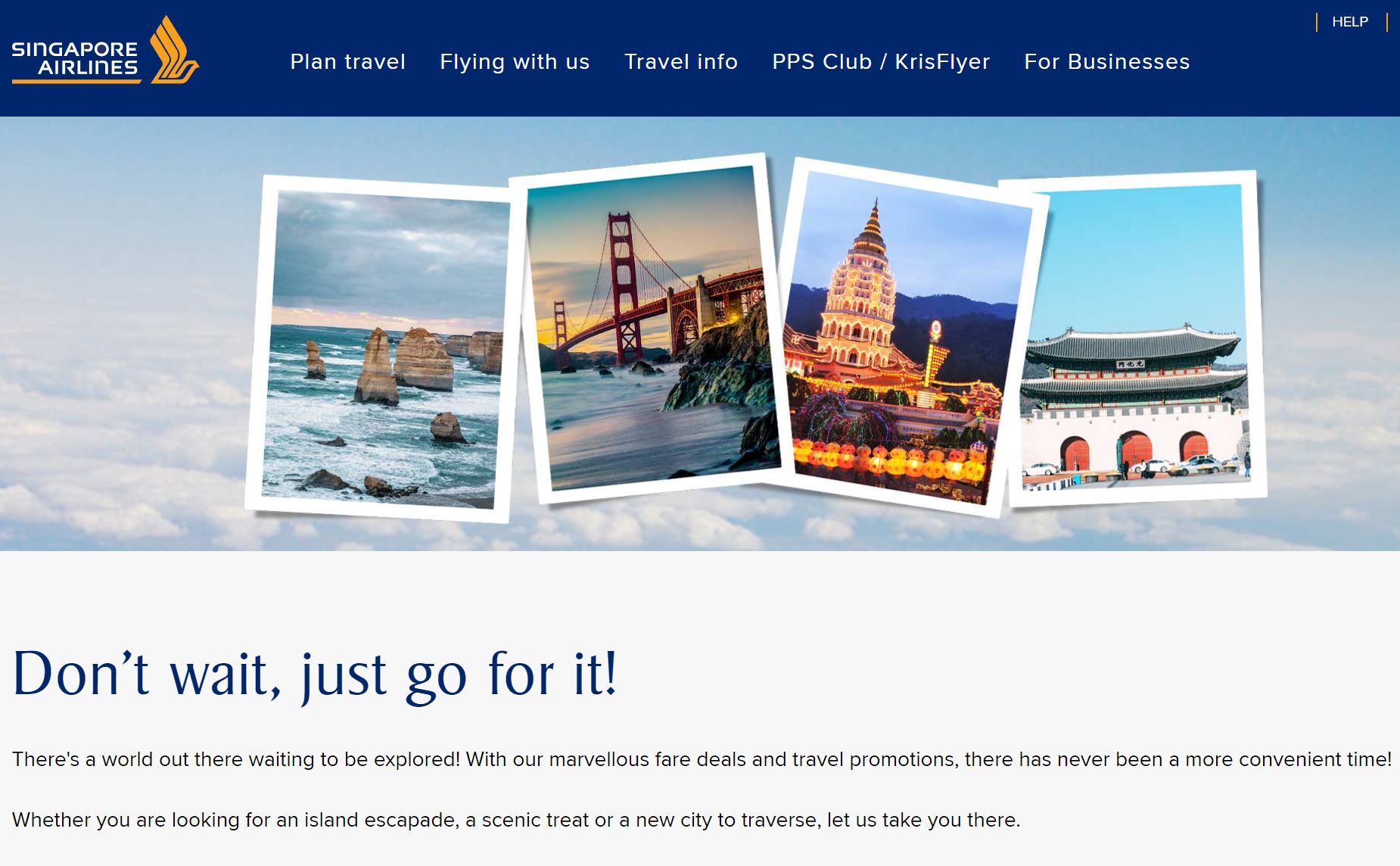 Lobang: Singapore Airlines has just released a huge list of over 40 destinations on sale. Book from now till 13 Apr 23 - 3