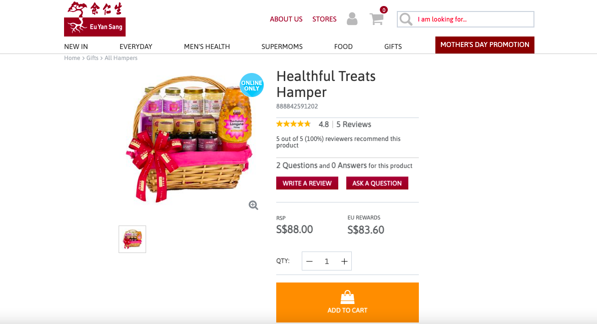 Healthful Treats Hamper