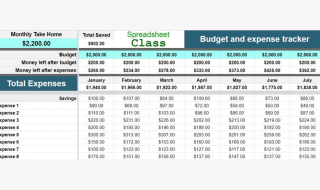 expense tracker template