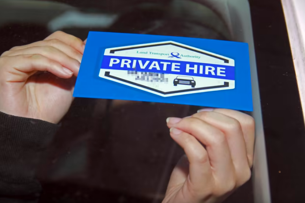 private hire decal