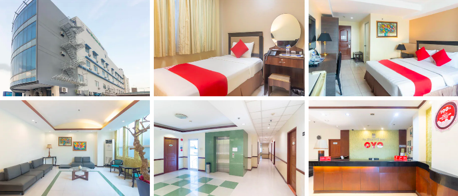 OYO 187 The Maxwell Hotel collage