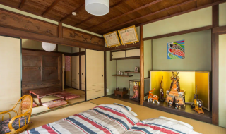 ryokan room in kyoto