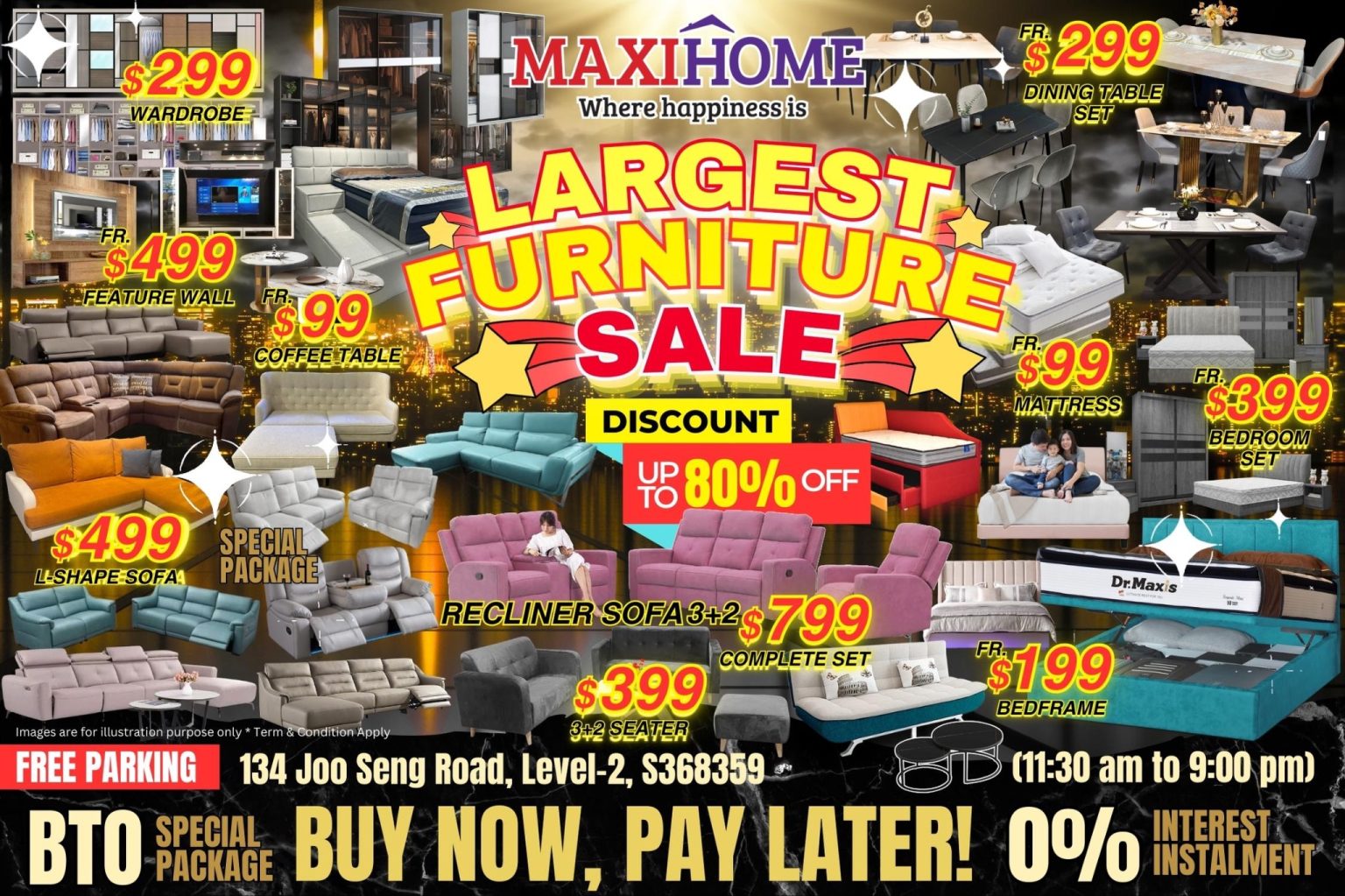 Unbelievable Bargain Alert 3 Days Mega Sale at the Largest Furniture