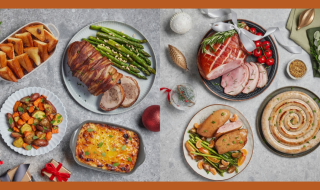 Charmingly curated holiday feast sets