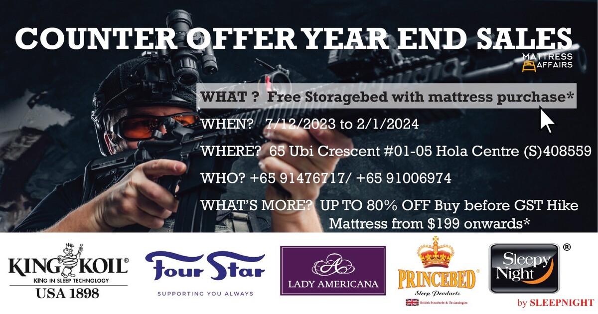 Grab your desired mattress at the price you counter offer and before