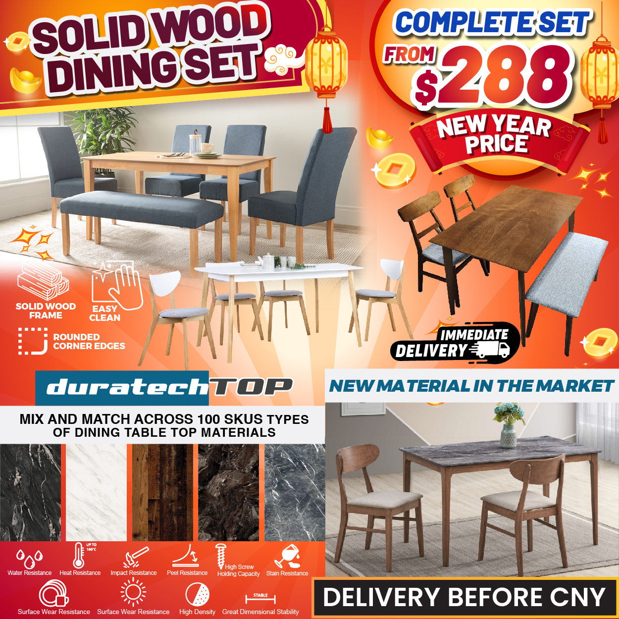 Lobang: Over 7,000 furniture to clear at this festive CNY Sale at Homebox Furniture @ Aljunied from now till 14 Jan 24; up to 80% off and guaranteed delivery before CNY - 25