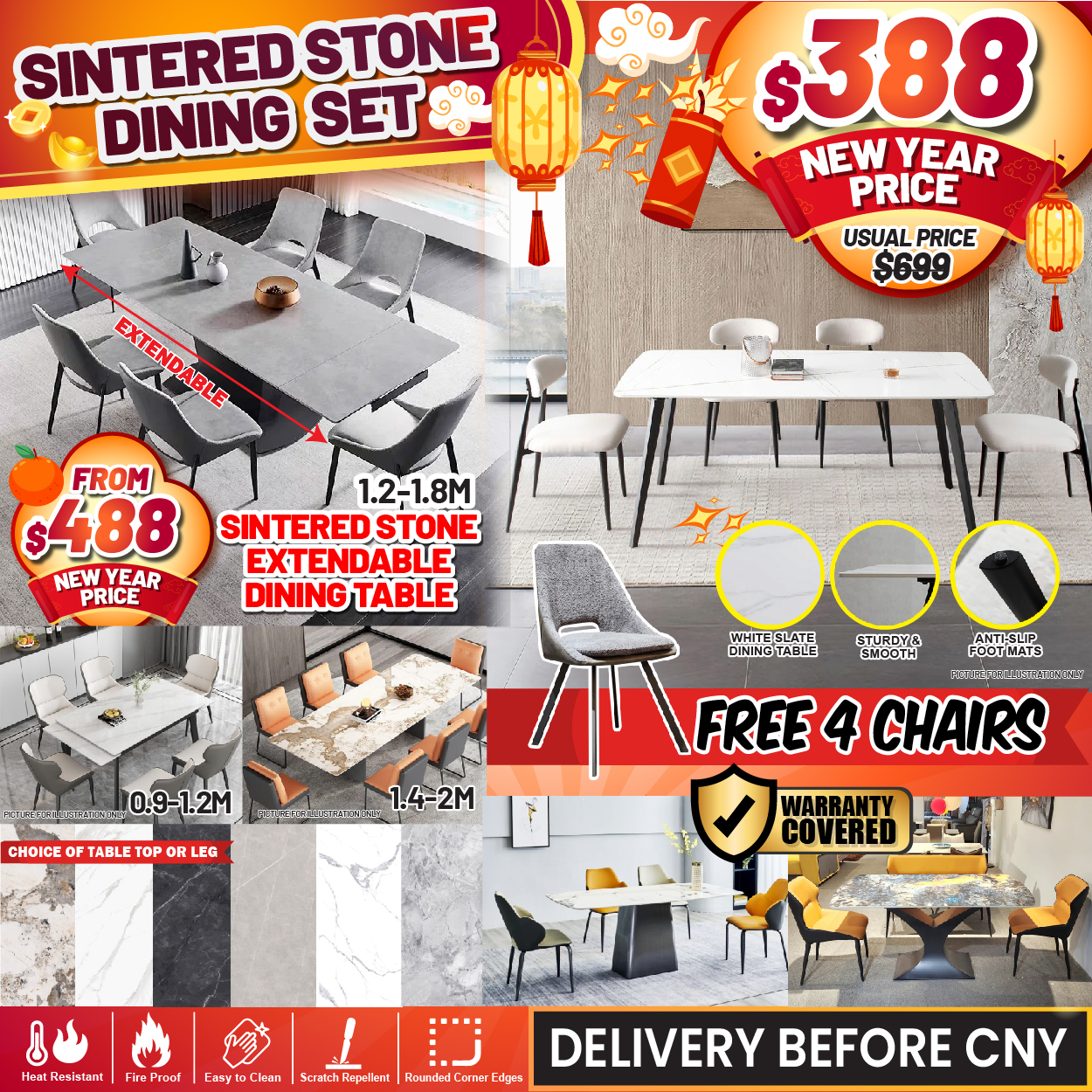 Lobang: Over 7,000 furniture to clear at this festive CNY Sale at Homebox Furniture @ Aljunied from now till 14 Jan 24; up to 80% off and guaranteed delivery before CNY - 31