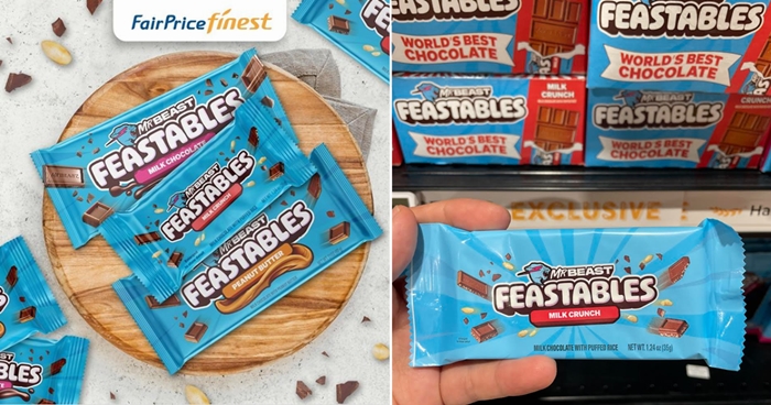 Lobang: World's Best Chocolate - Mr Beast's Feastables now available at FairPrice Finest - 1