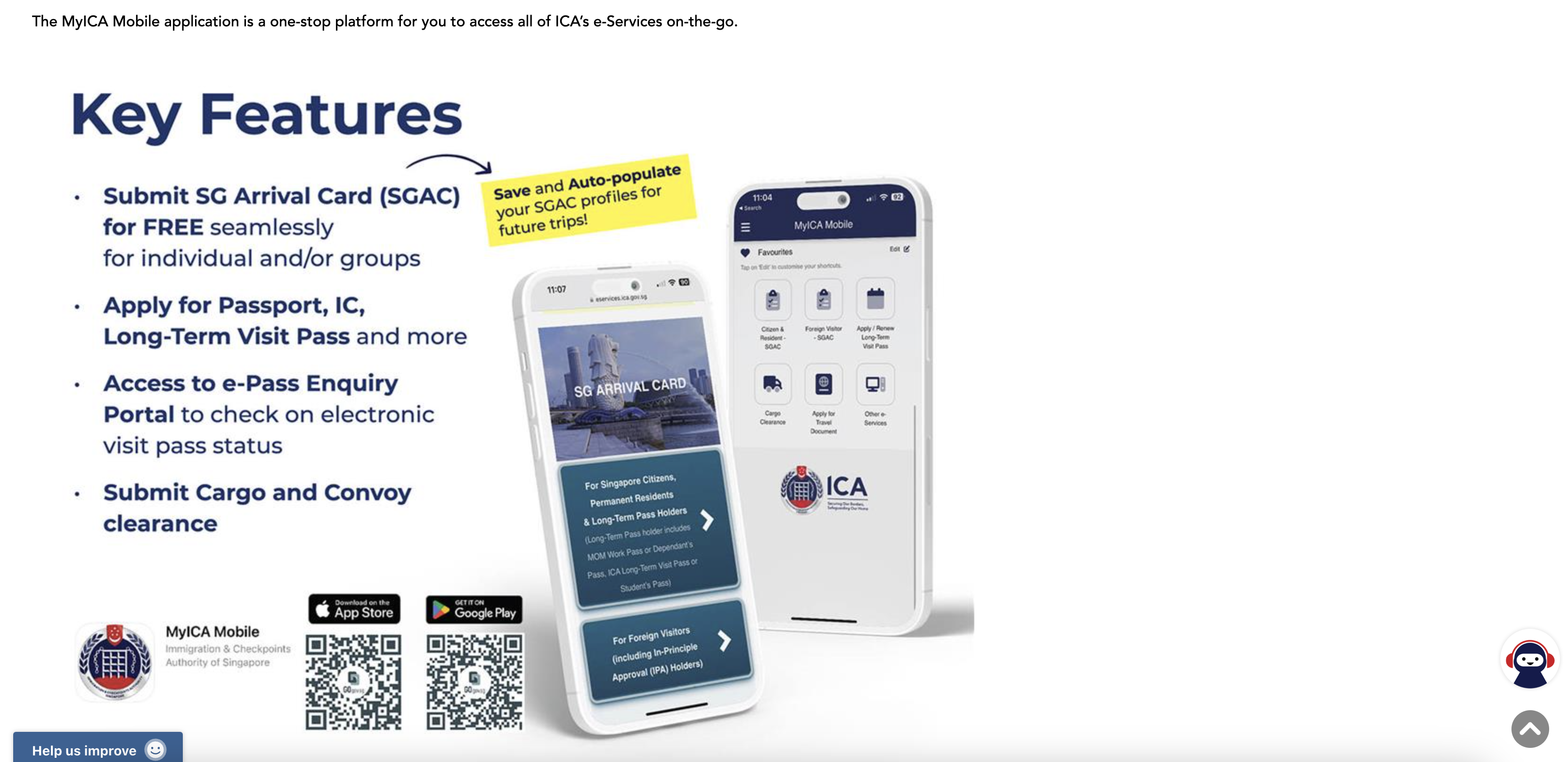 MyICA Mobile application