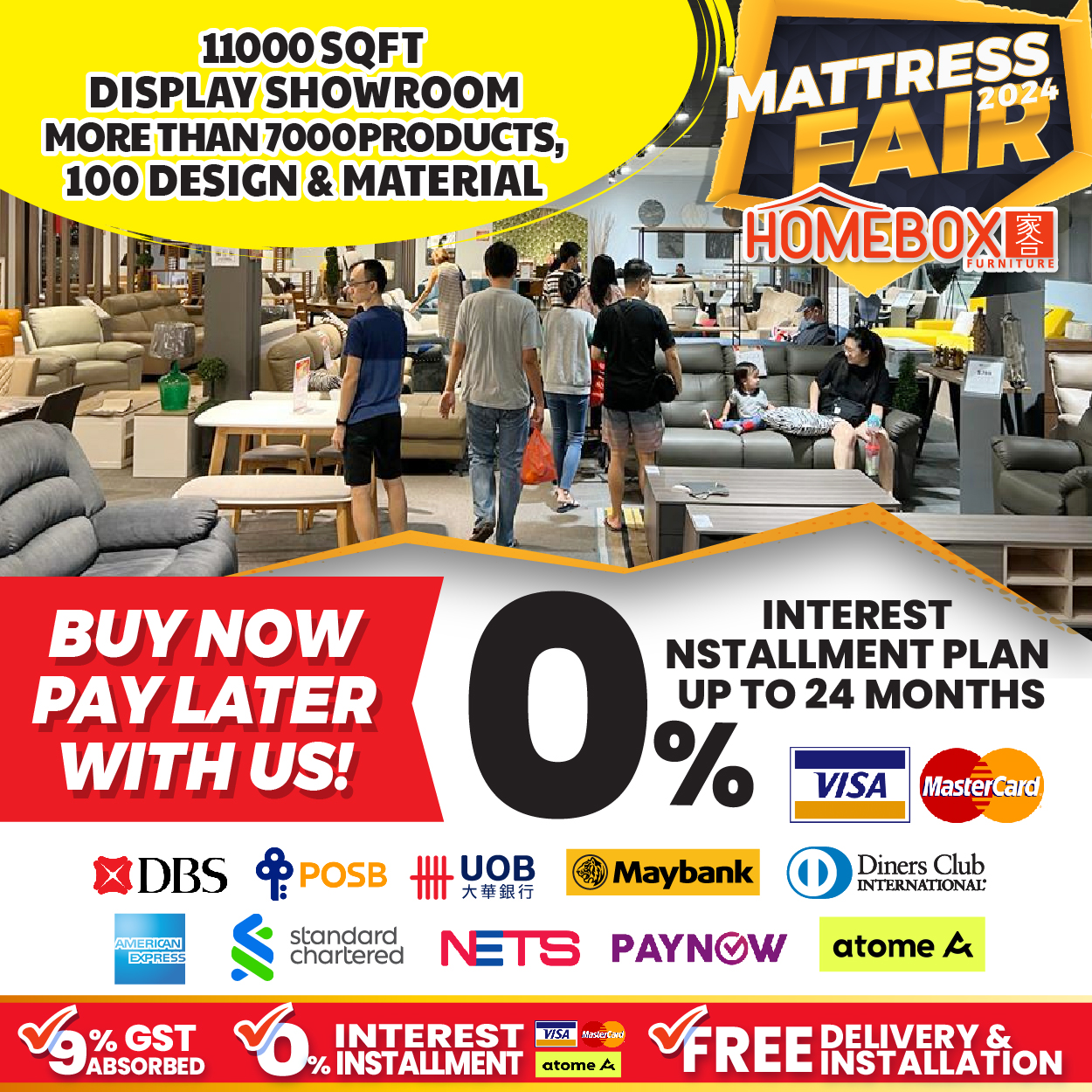 Lobang: Homebox's Biggest Mattress Fair in Aljunied Has Everything At Up To 80% Off From Now Till 5 May 24. Get A Free Mattres Upgrade During The Sale! - 27