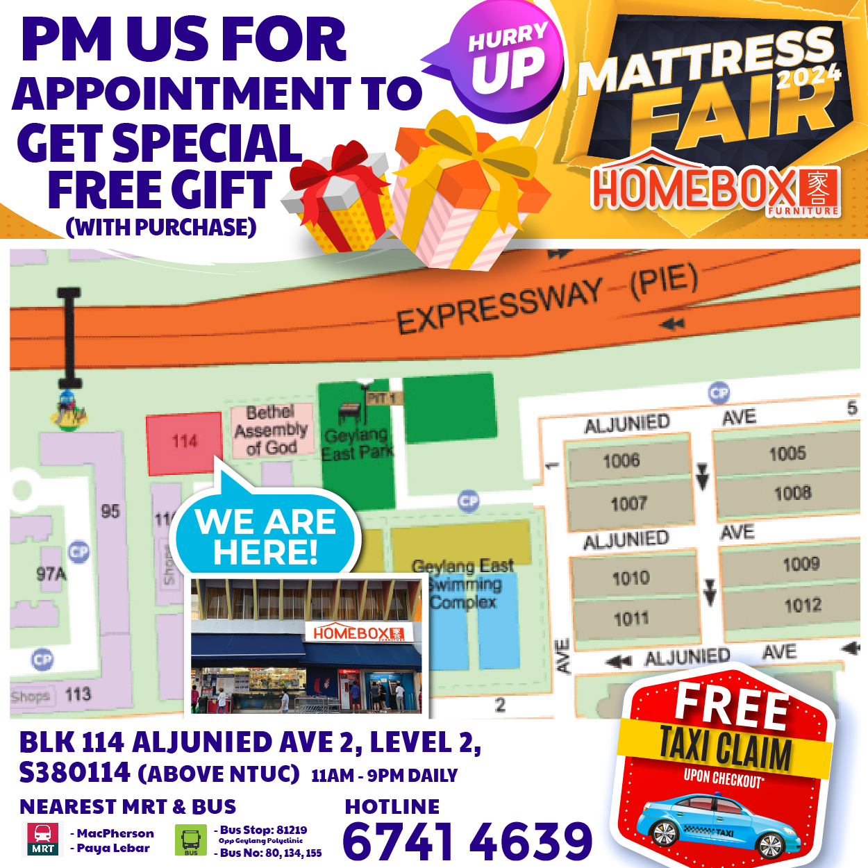 Lobang: Homebox's Biggest Mattress Fair in Aljunied Has Everything At Up To 80% Off From Now Till 5 May 24. Get A Free Mattres Upgrade During The Sale! - 29