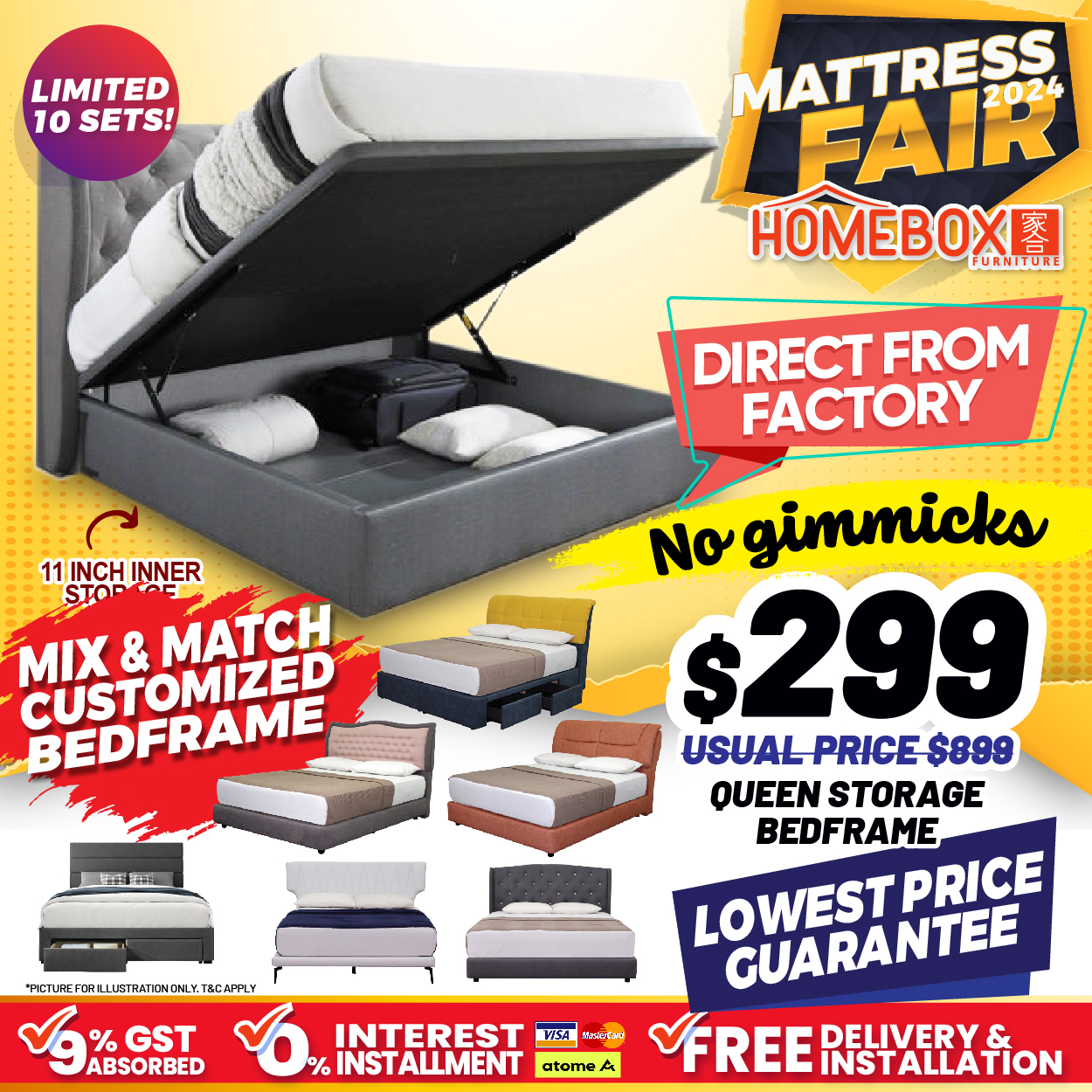Lobang: Homebox's Biggest Mattress Fair in Aljunied Has Everything At Up To 80% Off From Now Till 5 May 24. Get A Free Mattres Upgrade During The Sale! - 7