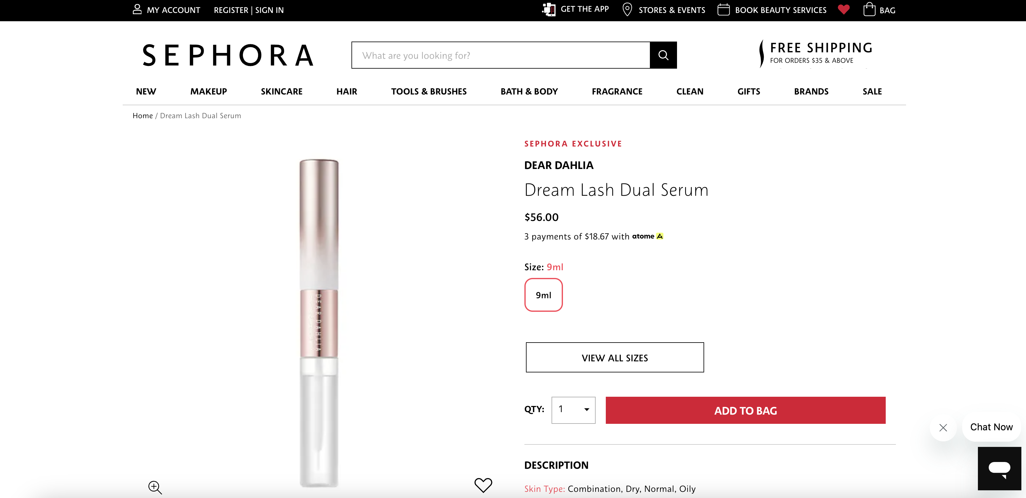 Dream Lash Dual Serum