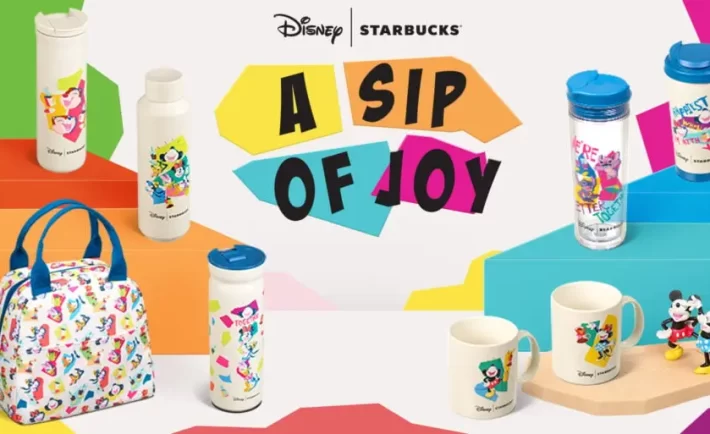 Lobang: Starbucks Singapore launching limited-edition Disney drinkware and merchandise from 17 Apr 24 - 1