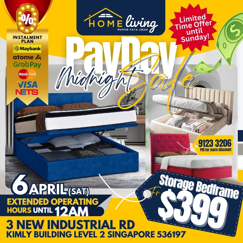 Lobang: Home Living Payday Midnight Sale at Upper Paya Lebar on 6 Apr 24 - 11