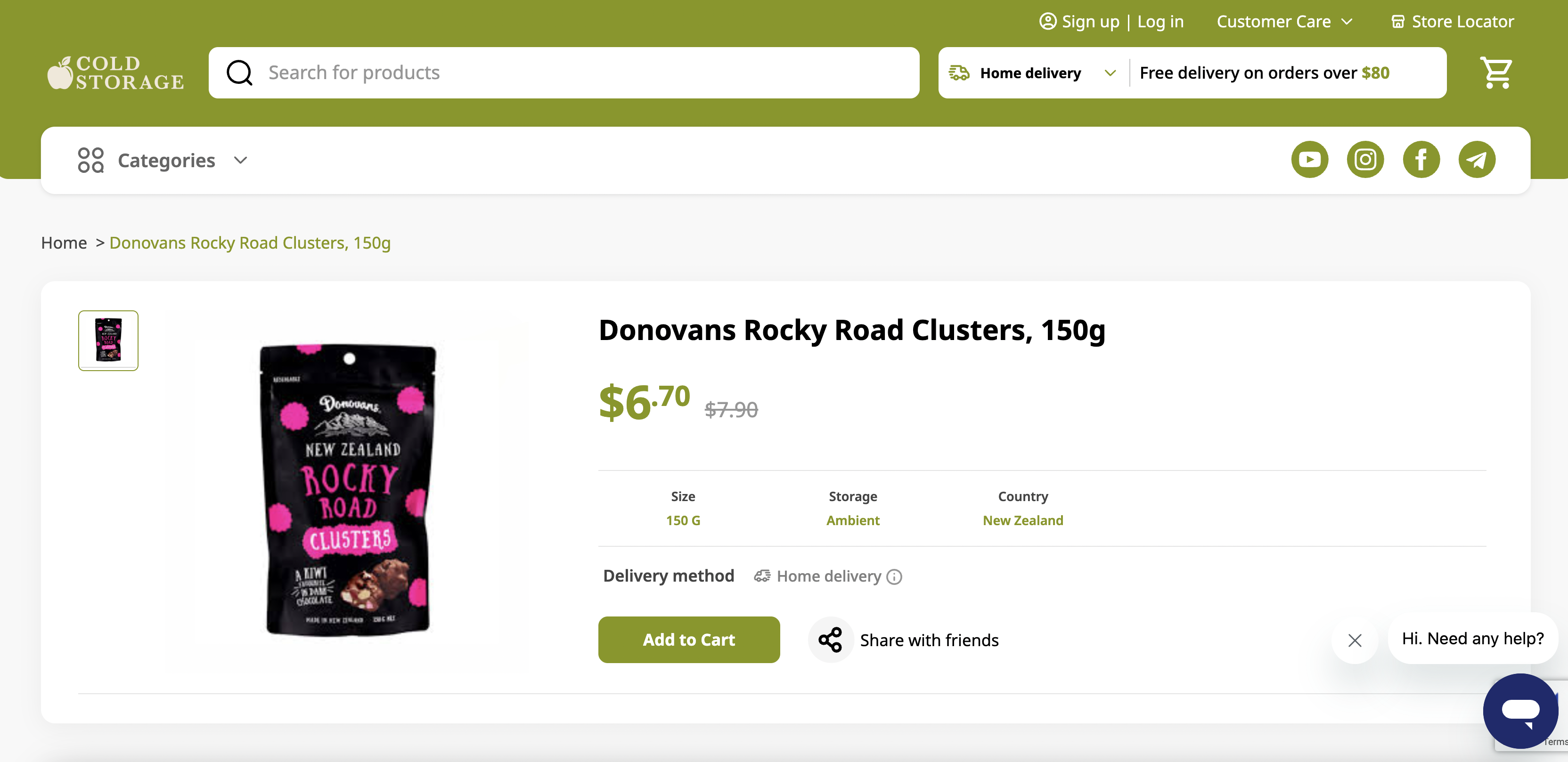 Donovans Rocky Road Clusters