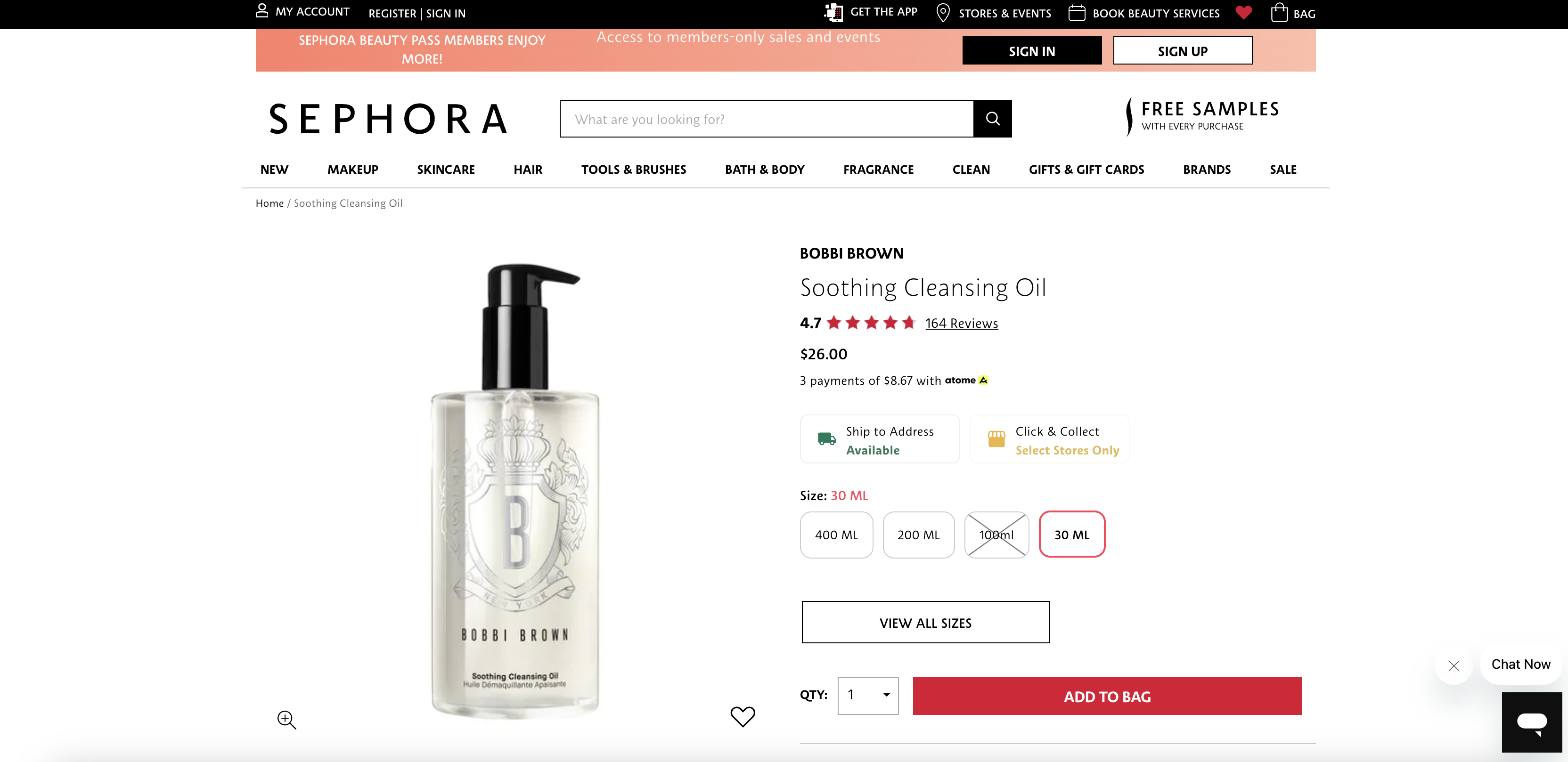 Soothing Cleansing Oil