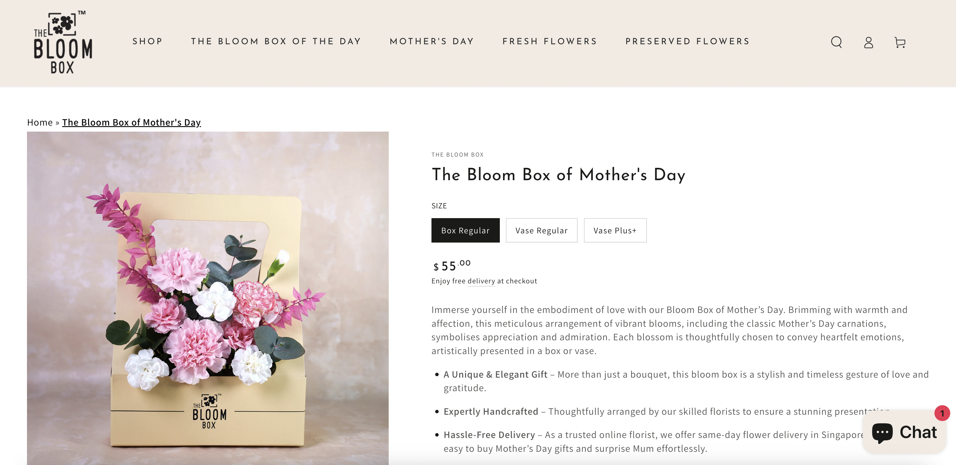 The Bloom Box of Mother's Day
