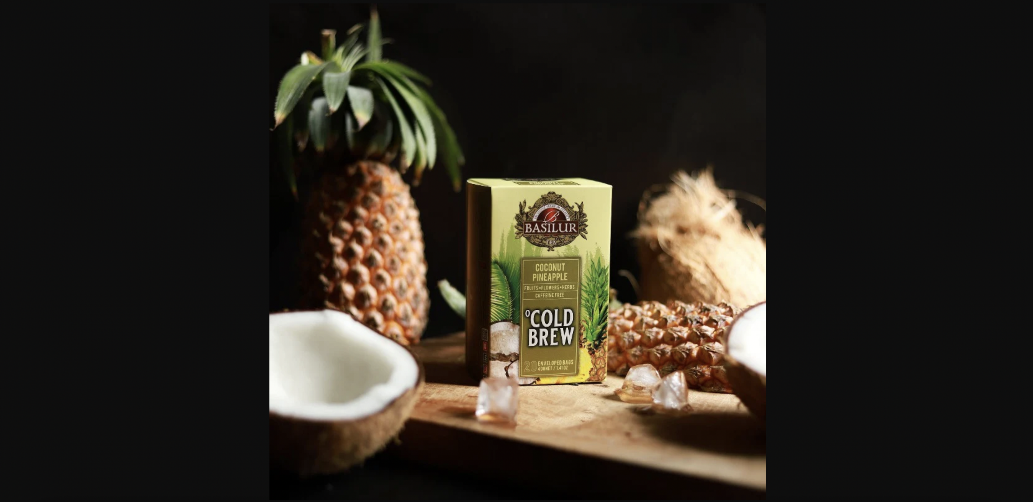 Cold Brew Coconut Pineapple - 20 Enveloped Tea Sachets