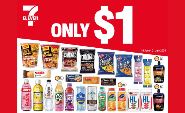 7-Eleven Singapore $1 Items till 1 July 2025