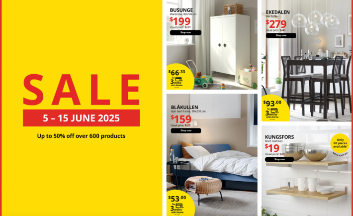 IKEA SALE Up to 50% off over 600 products (Main Banner)