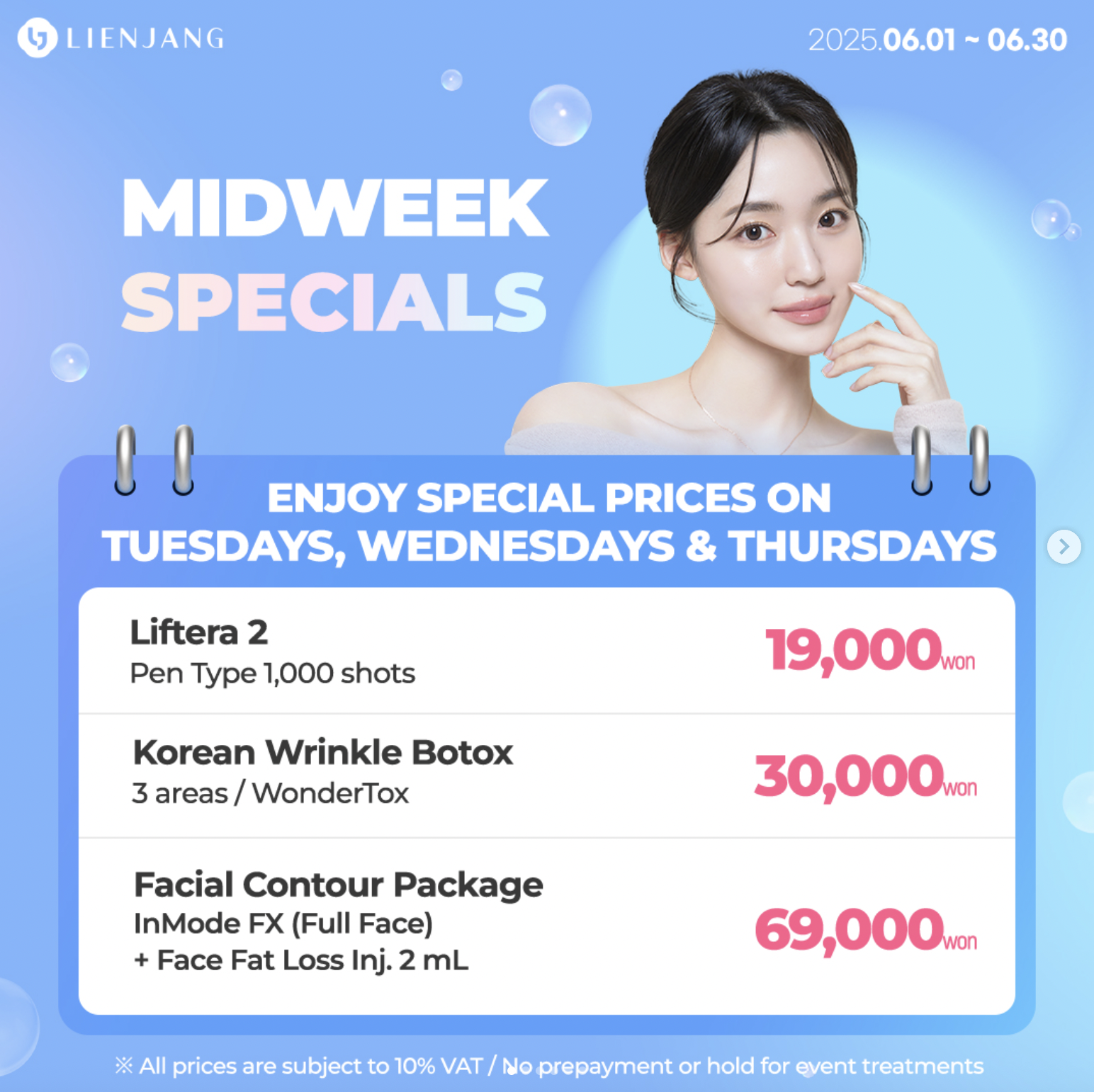 Lienjang Midweek Specials (June 2025)