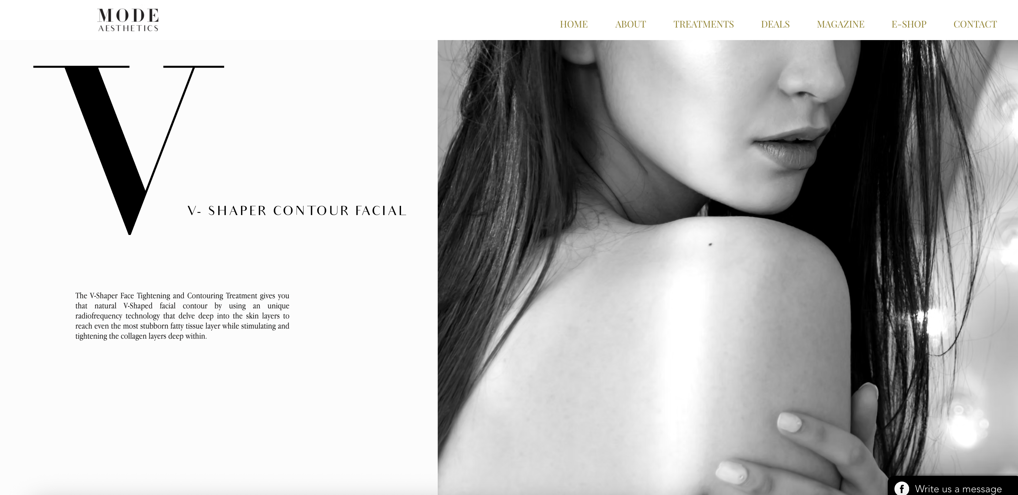 V-Shaper Face Tightening and Contouring Treatment