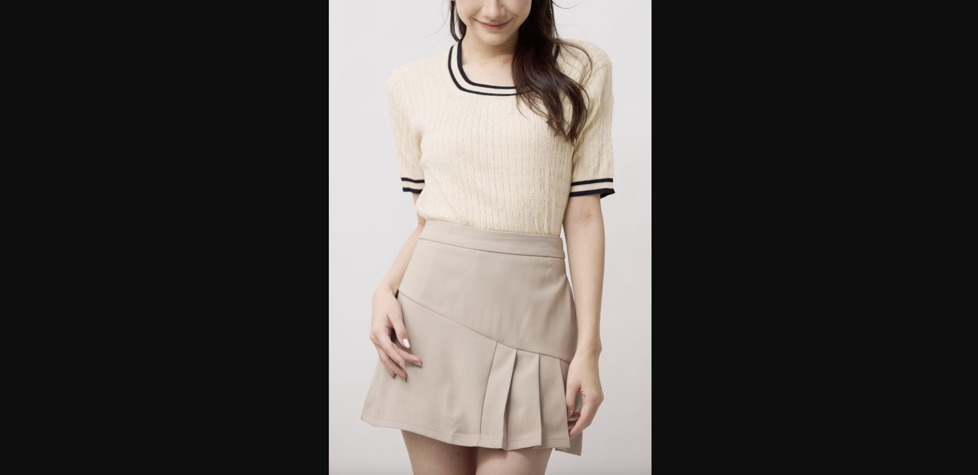 Vivara Pleated Skort Khaki
