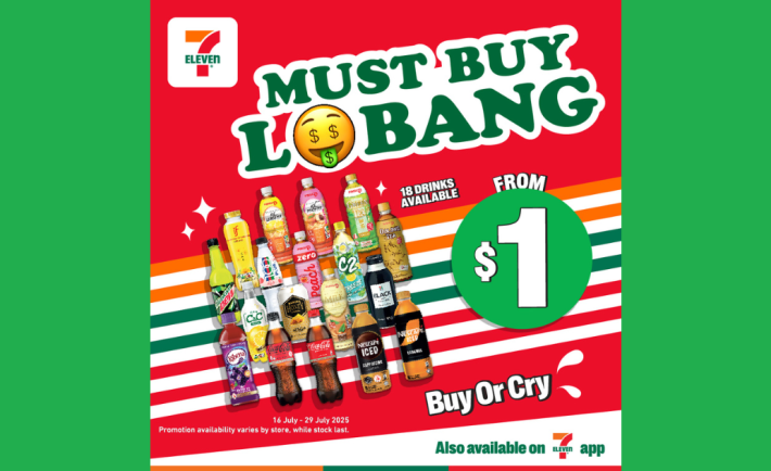 7-Eleven's $1 Deals till 29 July 2025