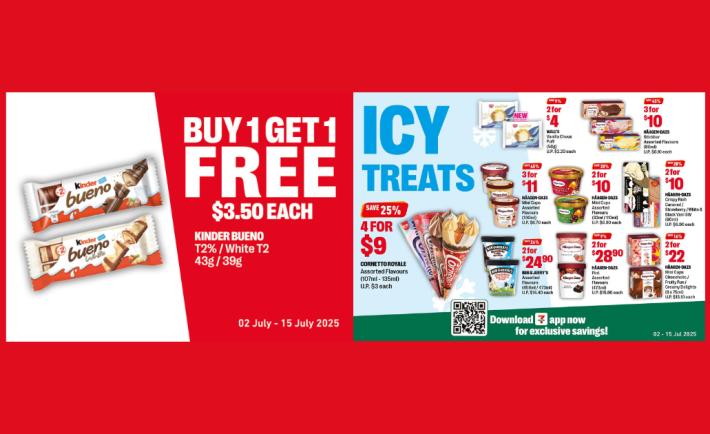 7-Eleven's 'Buy 1 Get 1 Free' & Other Deals till 15 July 2025