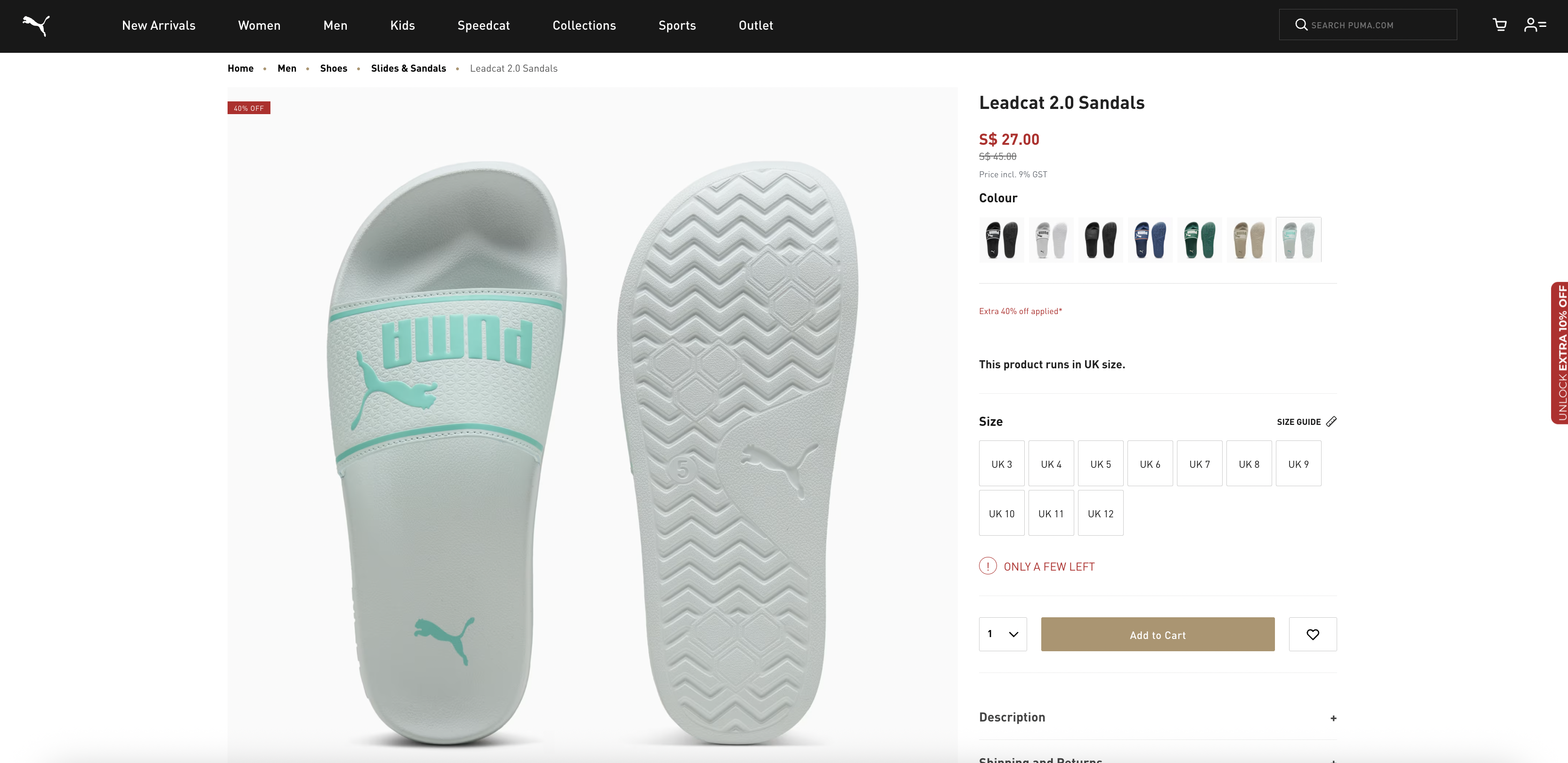 Leadcat 2.0 Sandals