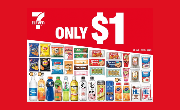 7-Eleven $1 Deals till 21 October 2025 (Main Banner)