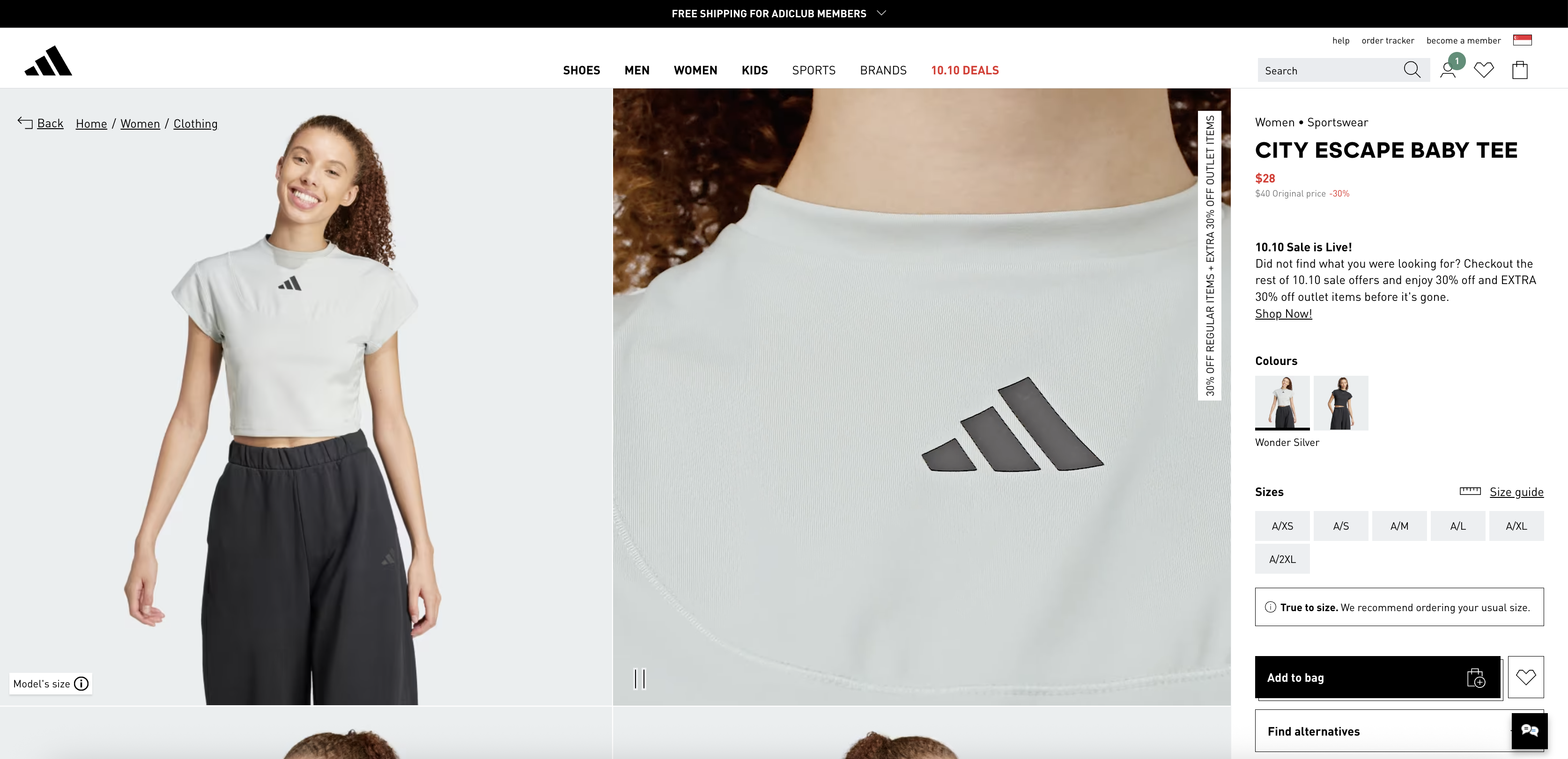 City Escape Baby Tee