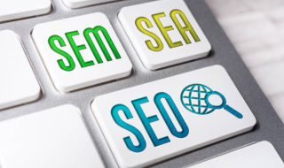 Macro Of The Words SEO, SEM And SEA On Three Keyboard Buttons Macro Of The Words SEO, SEM And SEA On Keyboard Buttons seo vs sem stock pictures, royalty-free photos & images